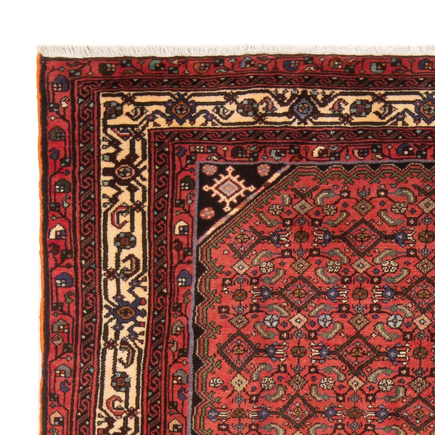 Persisk teppe - Nomadisk - 202 x 160 cm - rød