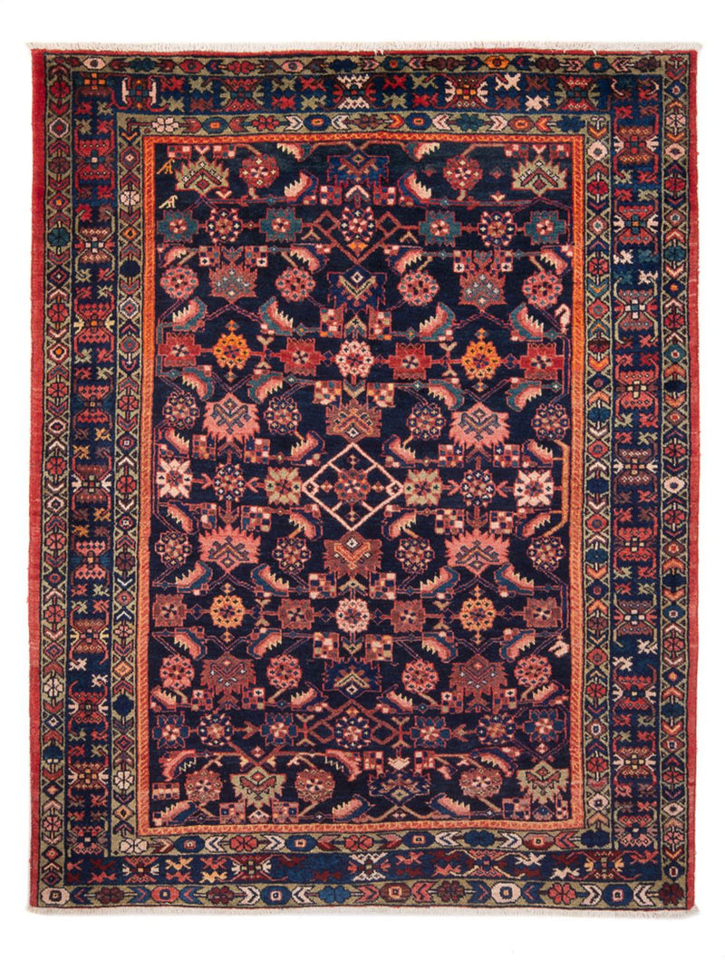 Persisk teppe - Nomadisk - 205 x 155 cm - mørkeblå