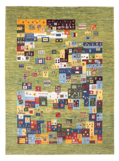 Loribaft Teppe 175x236cm - Perserteppich Wollteppich