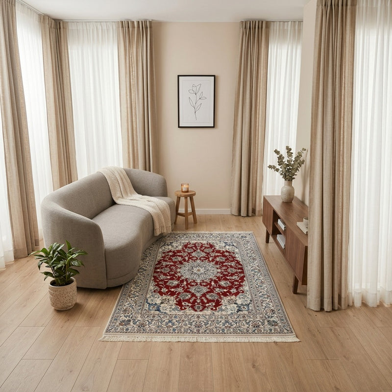 Nain - 9 la Teppe 197x142cm - Persisk teppe