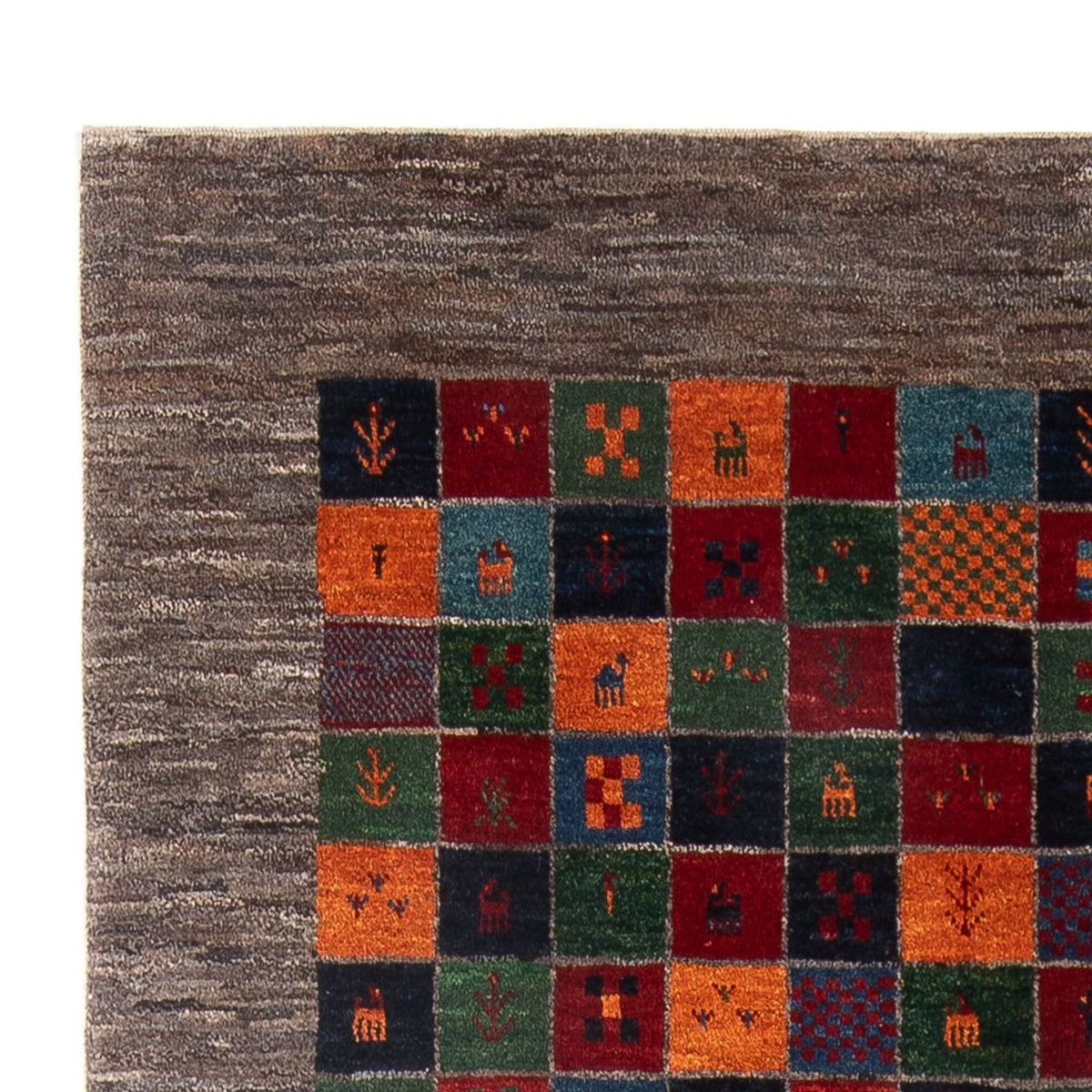 Persisk Gabbeh Teppe 170x248cm - Perserteppich Wollteppich