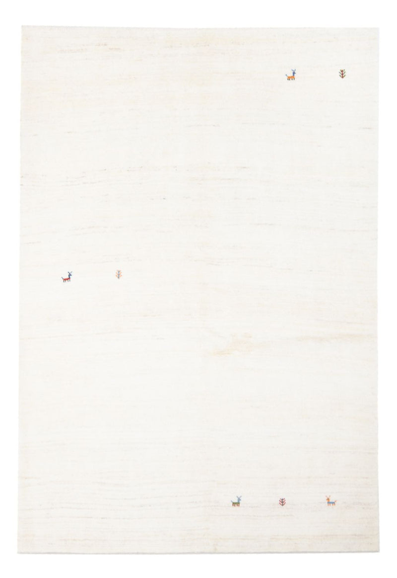 Persisk Gabbeh Teppe 205x150cm - Perserteppich Wollteppich