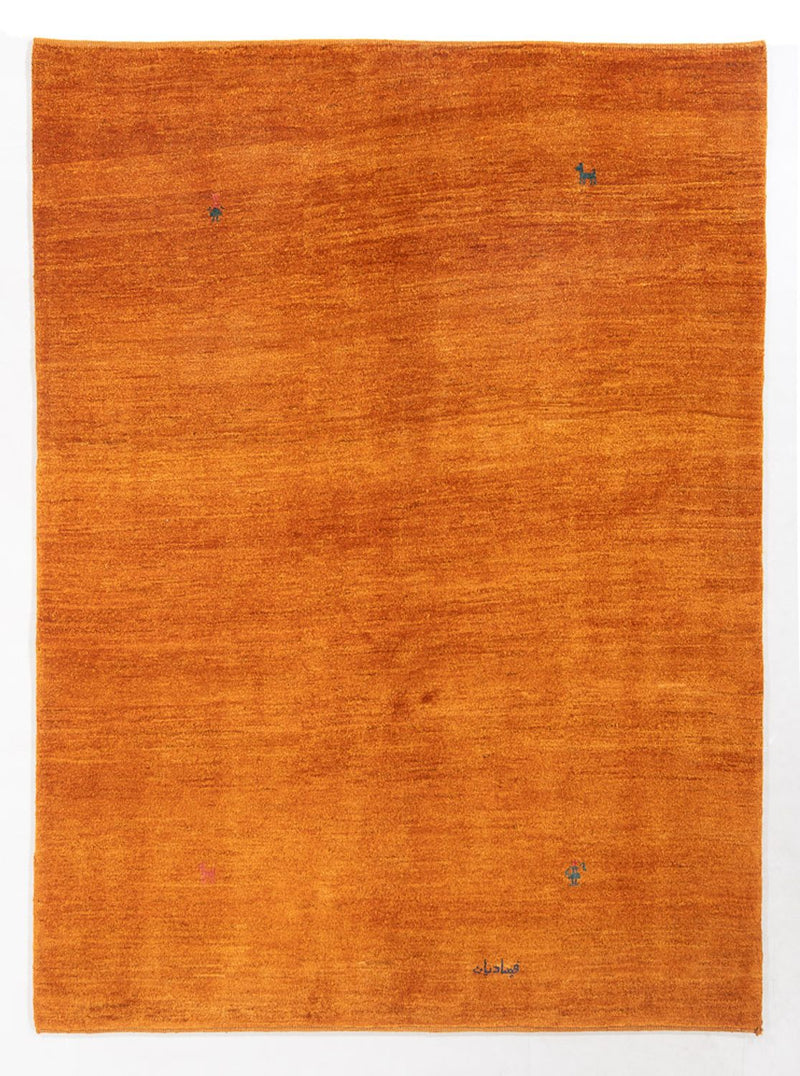Persisk Gabbeh Teppe 195x156cm - Perserteppich Wollteppich