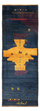 Persisk Gabbeh Teppe 85x230cm - Perserteppich Wollteppich