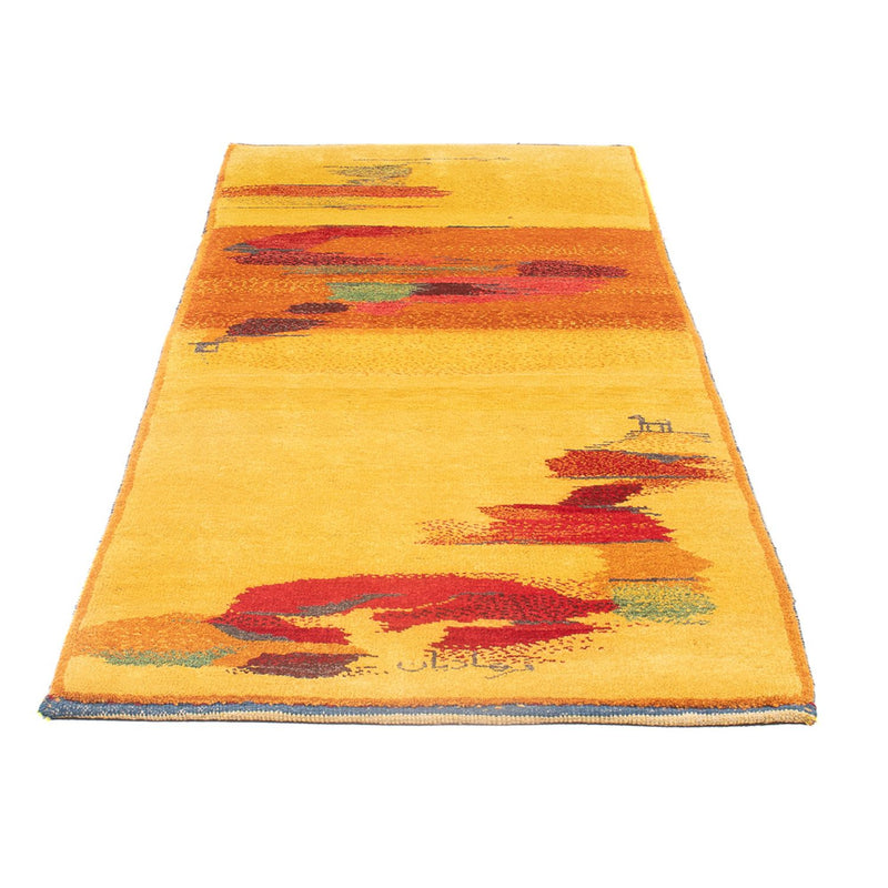 Persisk Gabbeh Teppe 213x85cm - Perserteppich Wollteppich