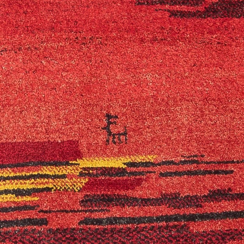 Persisk Gabbeh Teppe 200x83cm - Perserteppich Wollteppich
