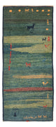 Persisk Gabbeh Teppe 195x87cm - Perserteppich Wollteppich