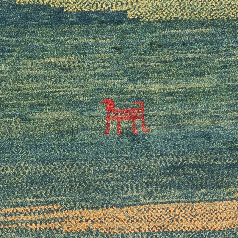 Persisk Gabbeh Teppe 195x87cm - Perserteppich Wollteppich