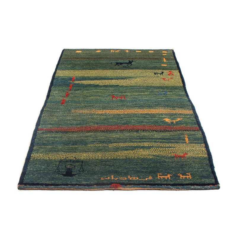 Persisk Gabbeh Teppe 195x87cm - Perserteppich Wollteppich
