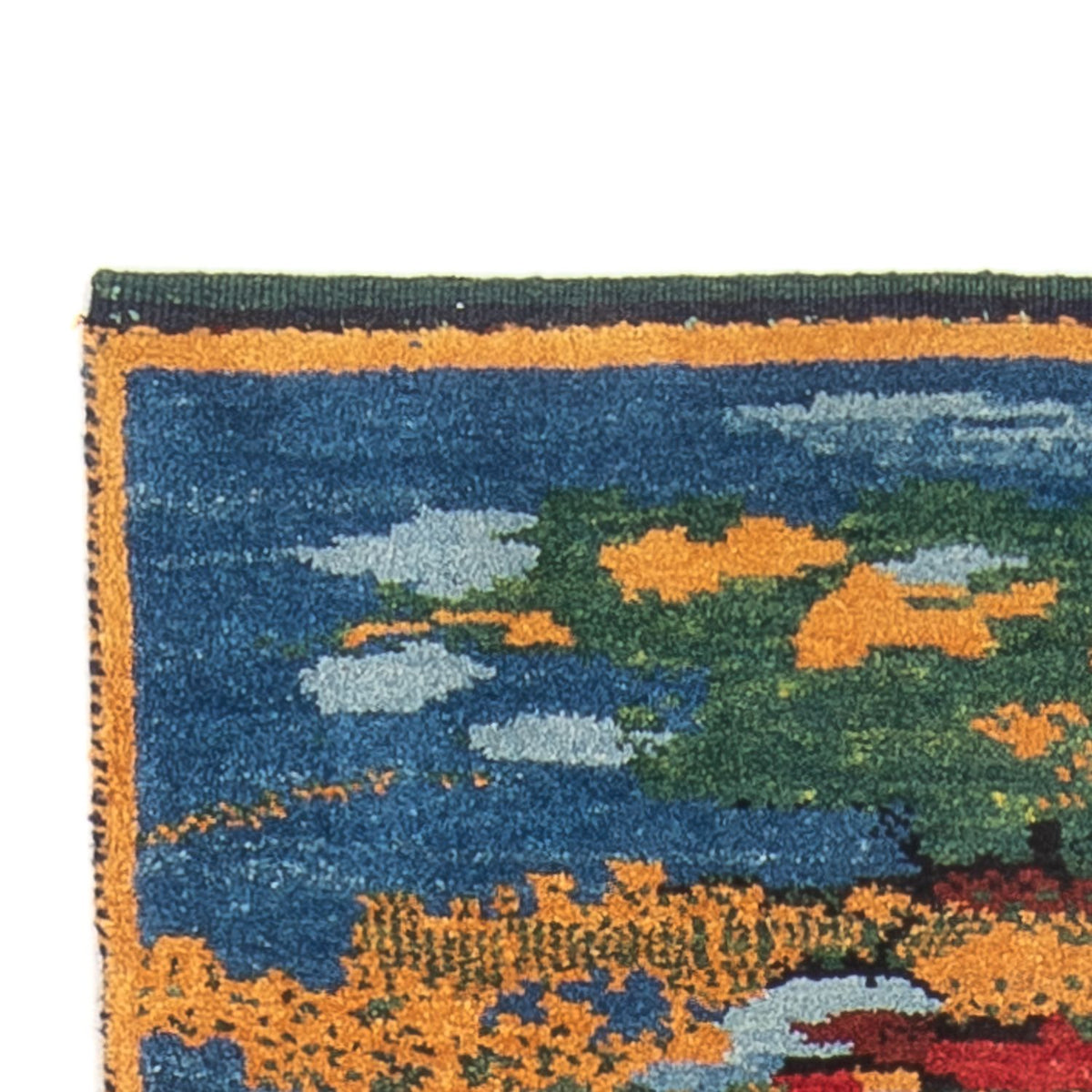 Persisk Gabbeh Teppe 78x242cm - Perserteppich Wollteppich