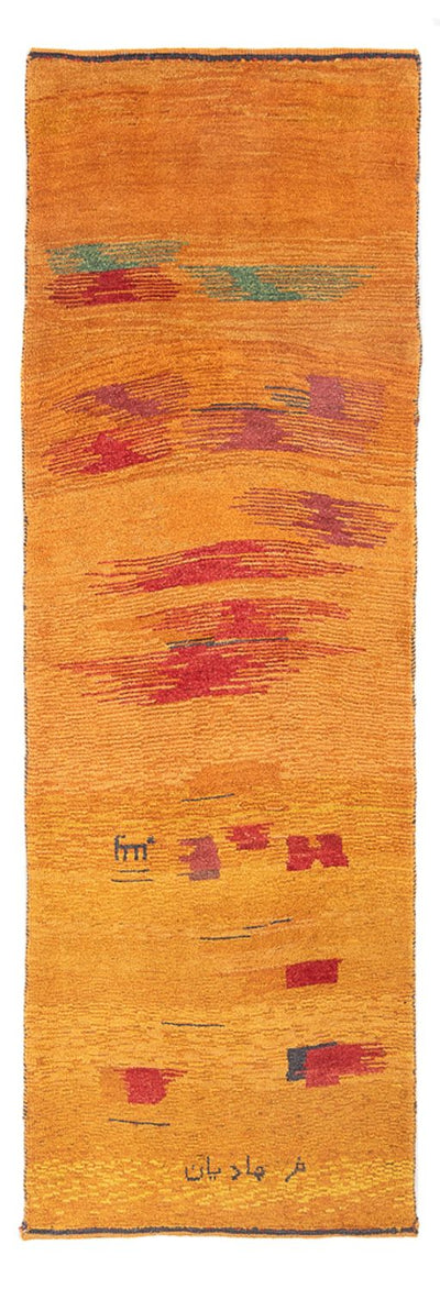 Persisk Gabbeh Teppe 80x233cm - Perserteppich Wollteppich