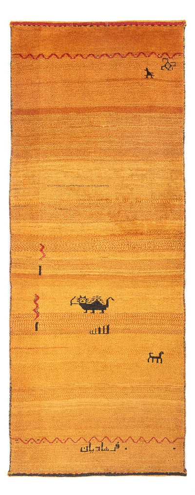 Persisk Gabbeh Teppe 85x236cm - Perserteppich Wollteppich