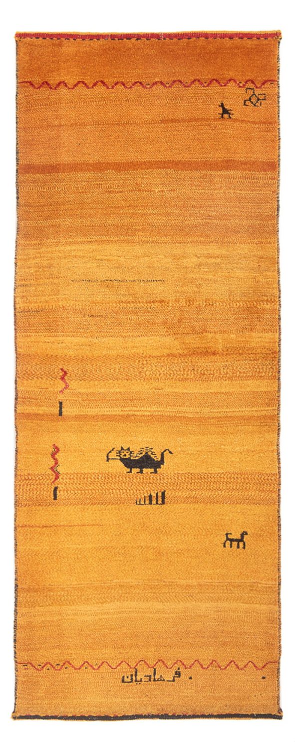 Persisk Gabbeh Teppe 236x85cm - Perserteppich Wollteppich