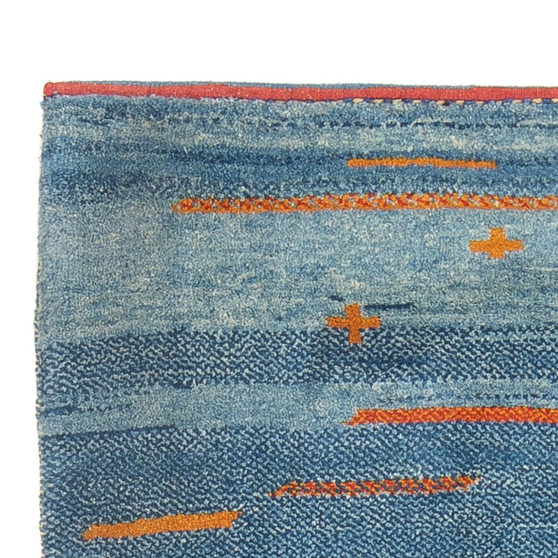 Persisk Gabbeh Teppe 90x193cm - Perserteppich Wollteppich