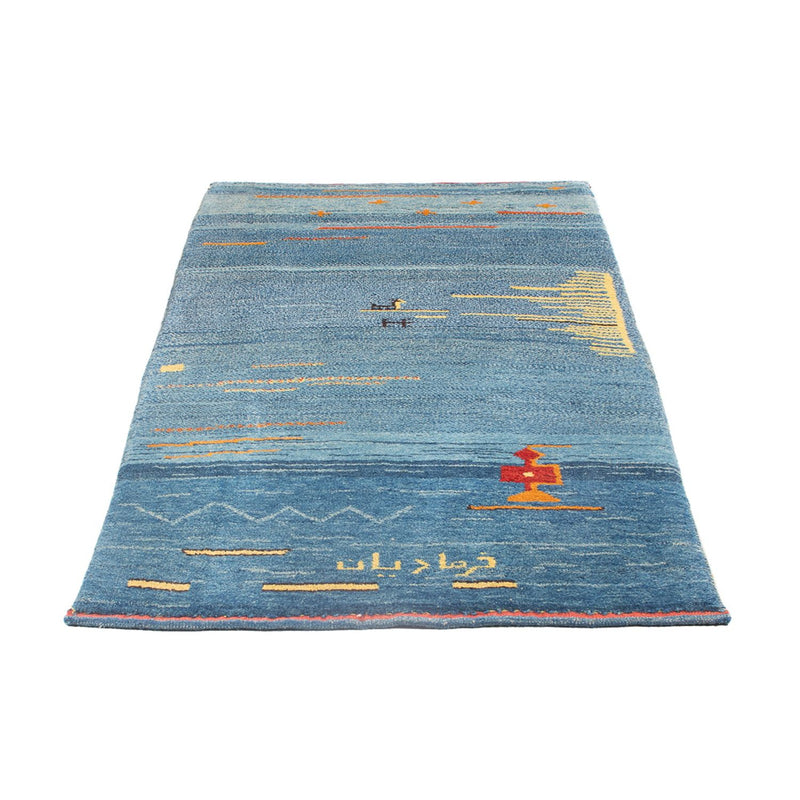 Persisk Gabbeh Teppe 90x193cm - Perserteppich Wollteppich