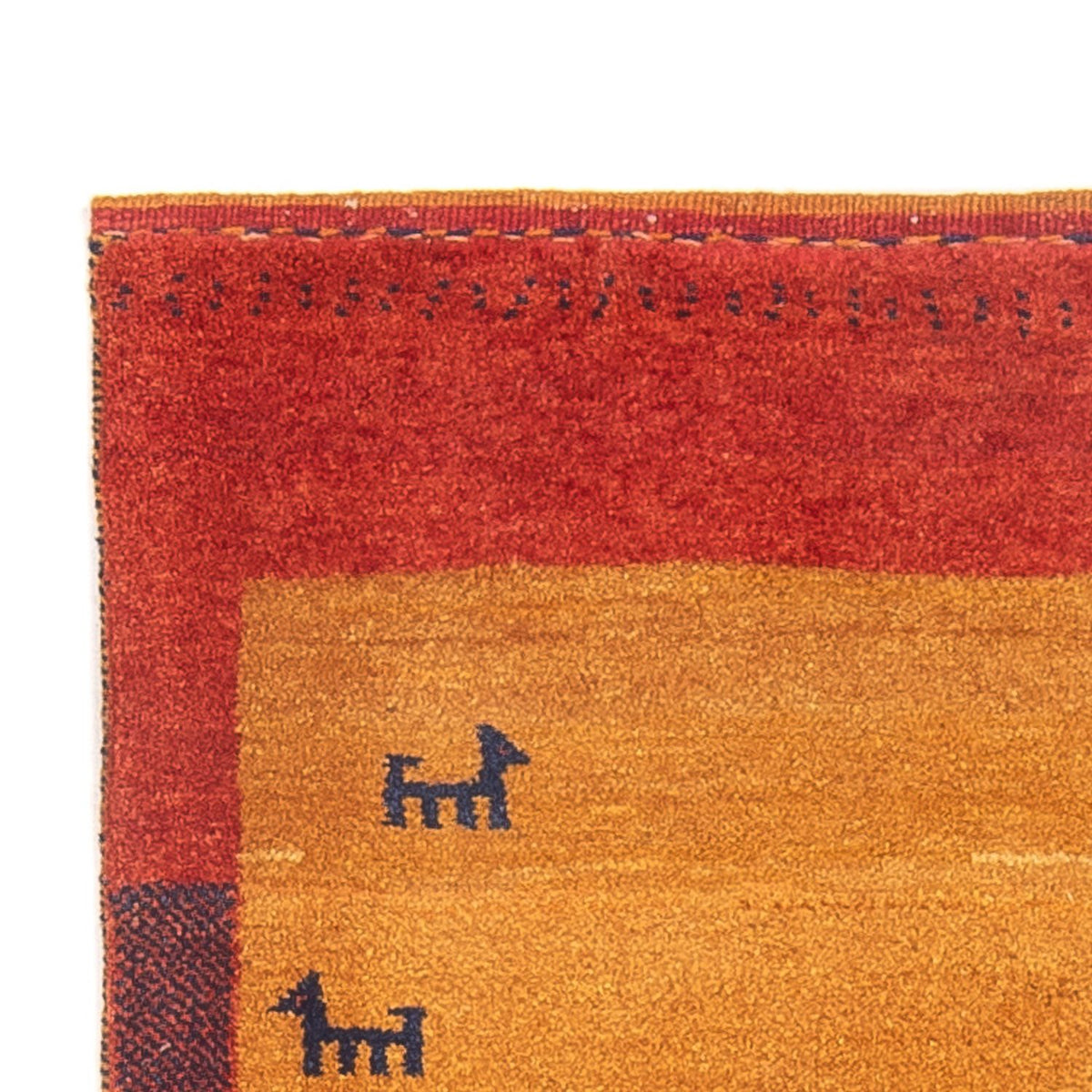 Persisk Gabbeh Teppe 82x216cm - Perserteppich Wollteppich