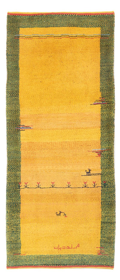 Persisk Gabbeh Teppe 83x196cm - Perserteppich Wollteppich