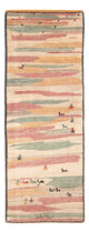 Persisk Gabbeh Teppe 78x205cm - Perserteppich Wollteppich