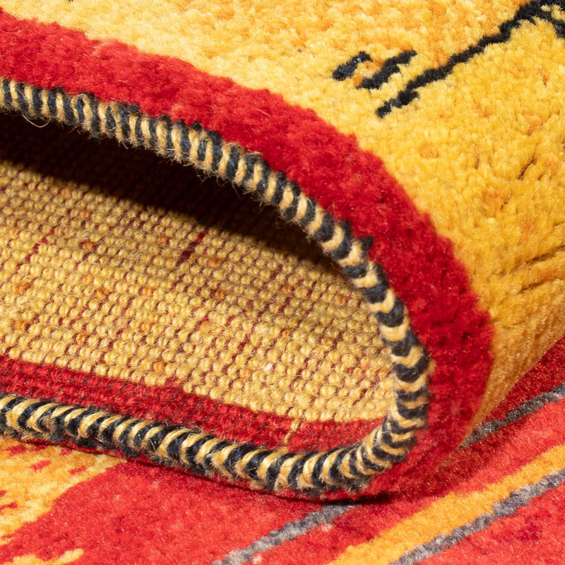 Persisk Gabbeh Teppe 288x84cm - Perserteppich Wollteppich