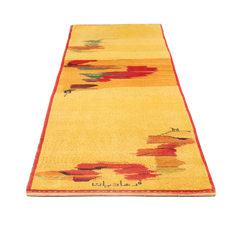 Persisk Gabbeh Teppe 288x84cm - Perserteppich Wollteppich