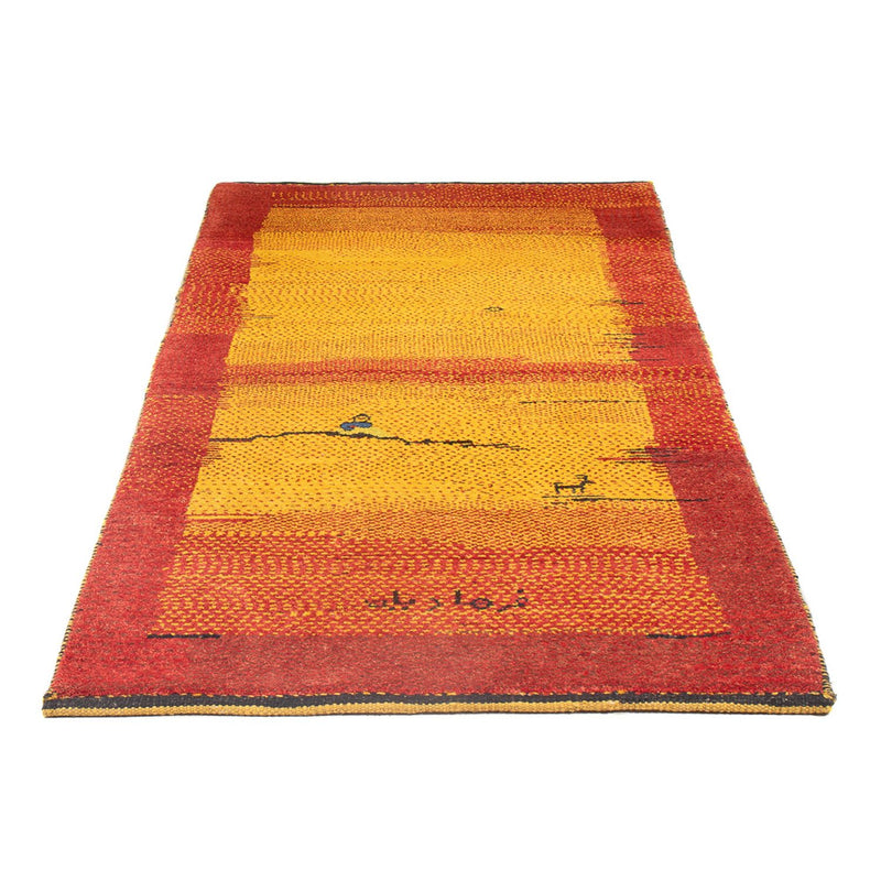 Persisk Gabbeh Teppe 88x188cm - Perserteppich Wollteppich