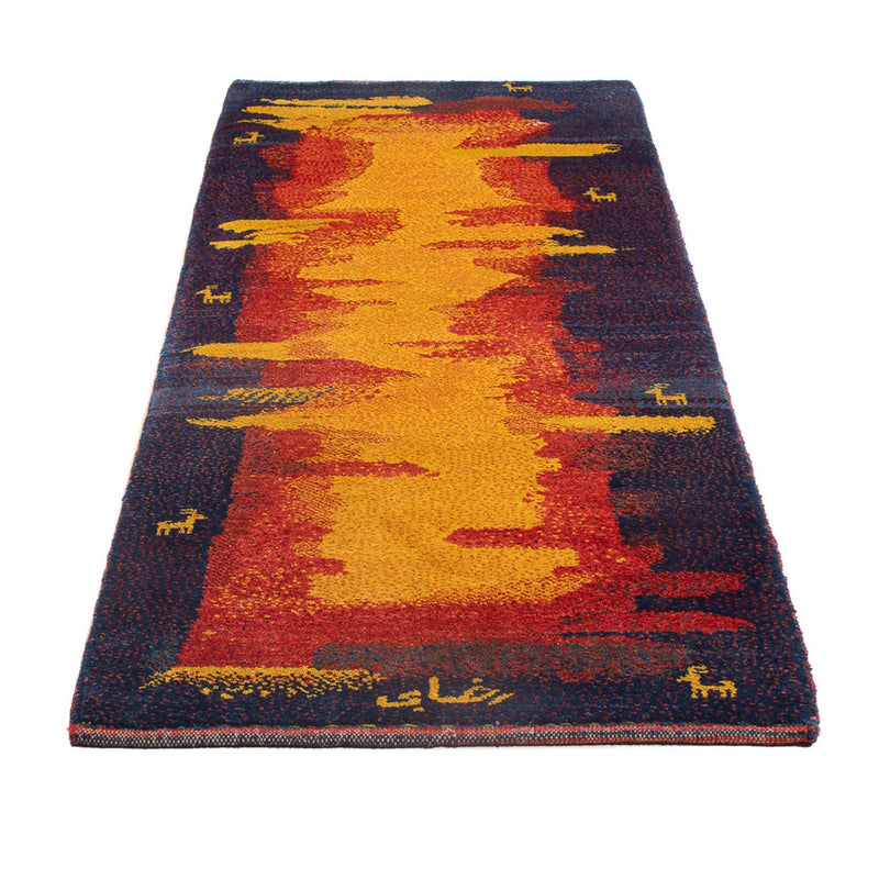 Persisk Gabbeh Teppe 80x212cm - Perserteppich Wollteppich