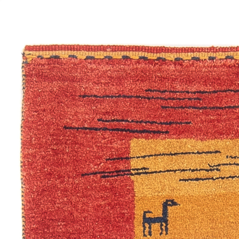 Persisk Gabbeh Teppe 75x177cm - Perserteppich Wollteppich