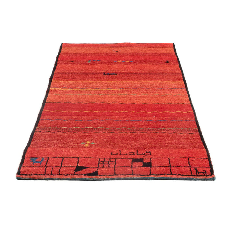 Persisk Gabbeh Teppe 87x187cm - Perserteppich Wollteppich
