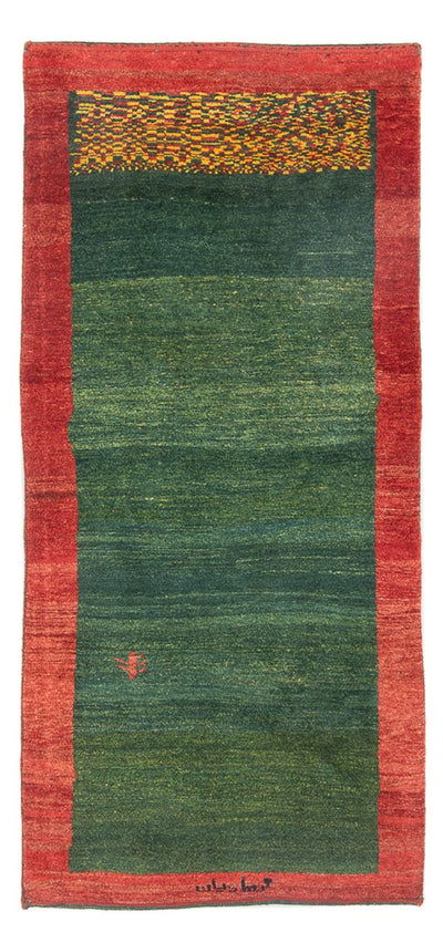 Persisk Gabbeh Teppe 84x190cm - Perserteppich Wollteppich