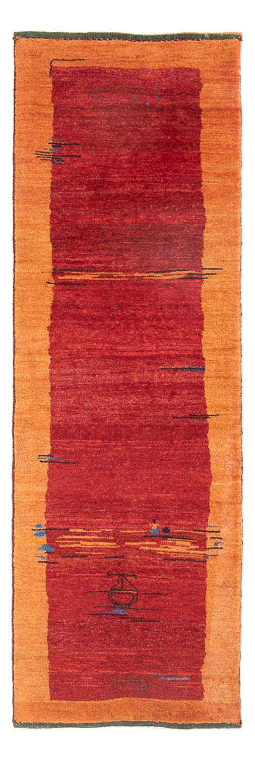 Persisk Gabbeh Teppe 220x70cm - Perserteppich Wollteppich
