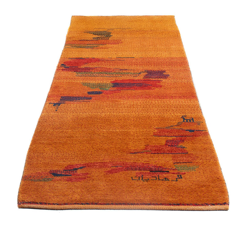 Persisk Gabbeh Teppe 83x285cm - Perserteppich Wollteppich