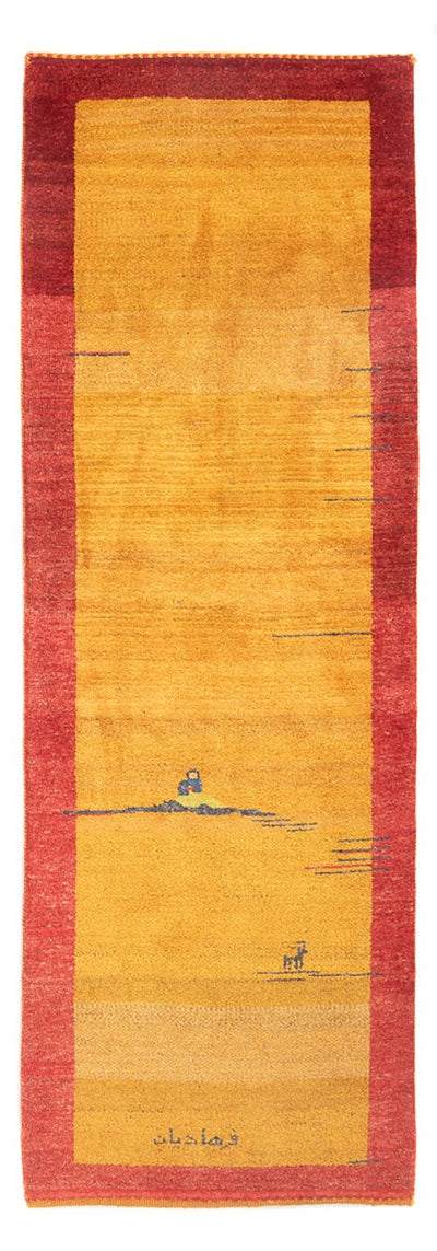 Persisk Gabbeh Teppe 70x215cm - Perserteppich Wollteppich