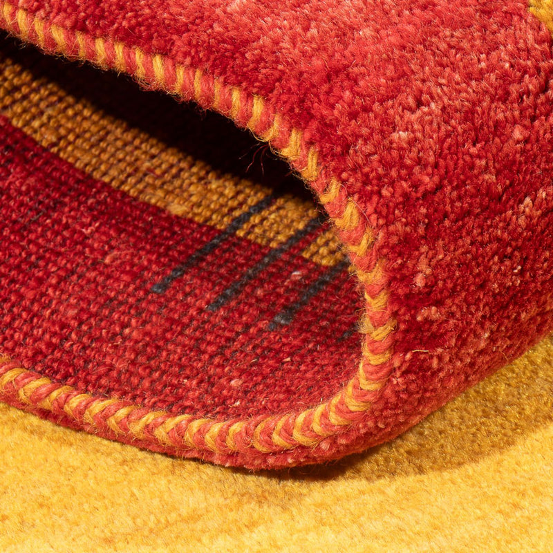 Persisk Gabbeh Teppe 215x70cm - Perserteppich Wollteppich