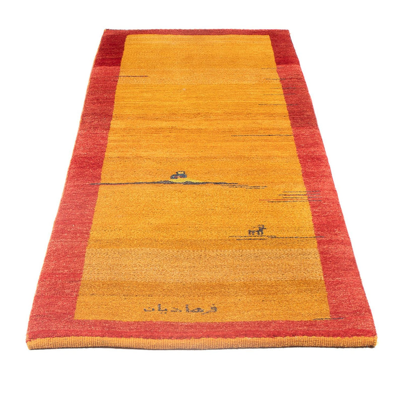 Persisk Gabbeh Teppe 215x70cm - Perserteppich Wollteppich