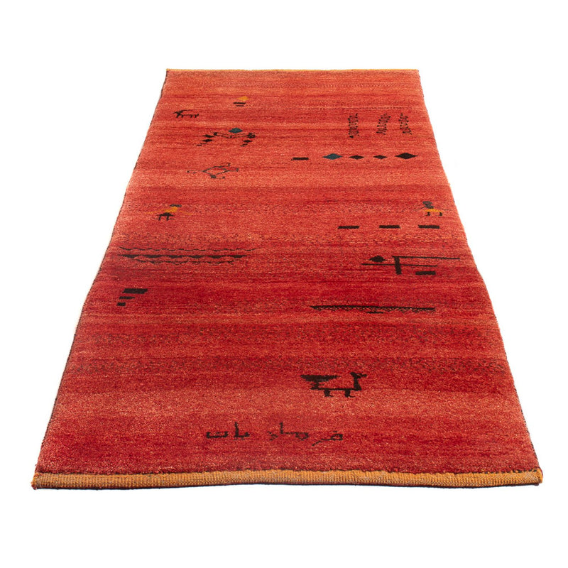 Persisk Gabbeh Teppe 83x225cm - Perserteppich Wollteppich