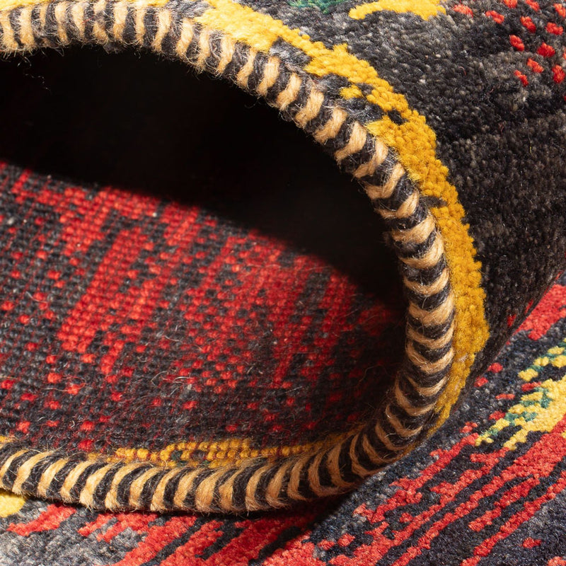 Persisk Gabbeh Teppe 185x68cm - Perserteppich Wollteppich