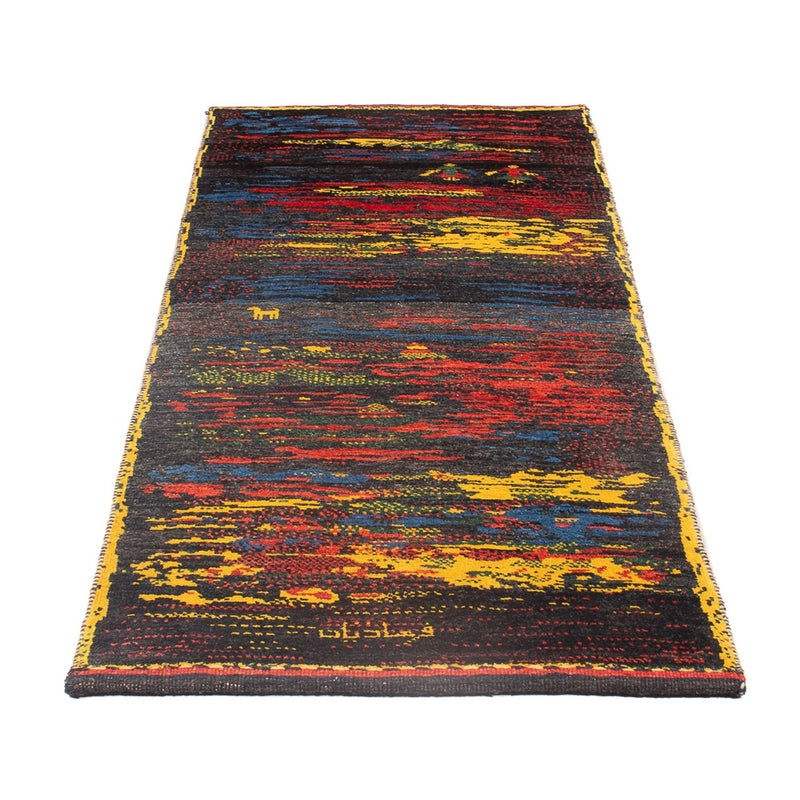 Persisk Gabbeh Teppe 185x68cm - Perserteppich Wollteppich