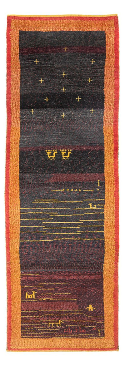 Persisk Gabbeh Teppe 86x260cm - Perserteppich Wollteppich