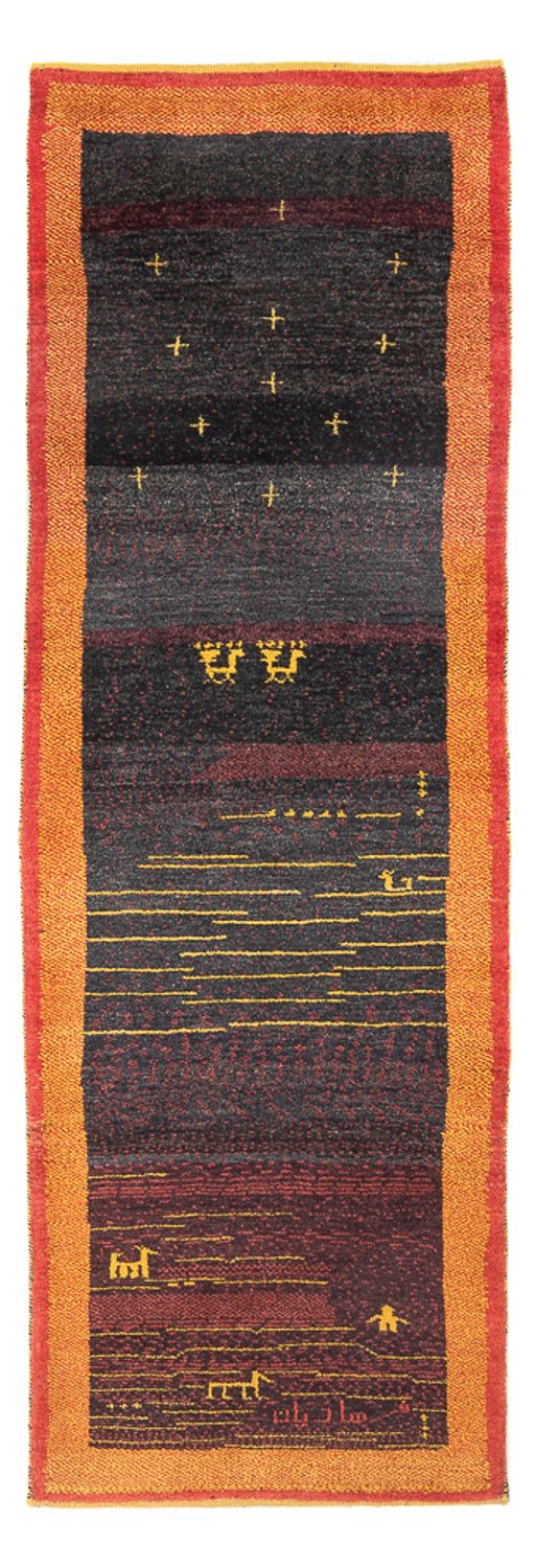 Persisk Gabbeh Teppe 86x260cm - Perserteppich Wollteppich