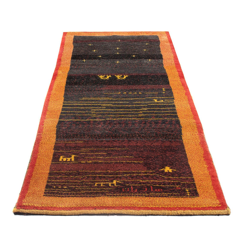 Persisk Gabbeh Teppe 86x260cm - Perserteppich Wollteppich