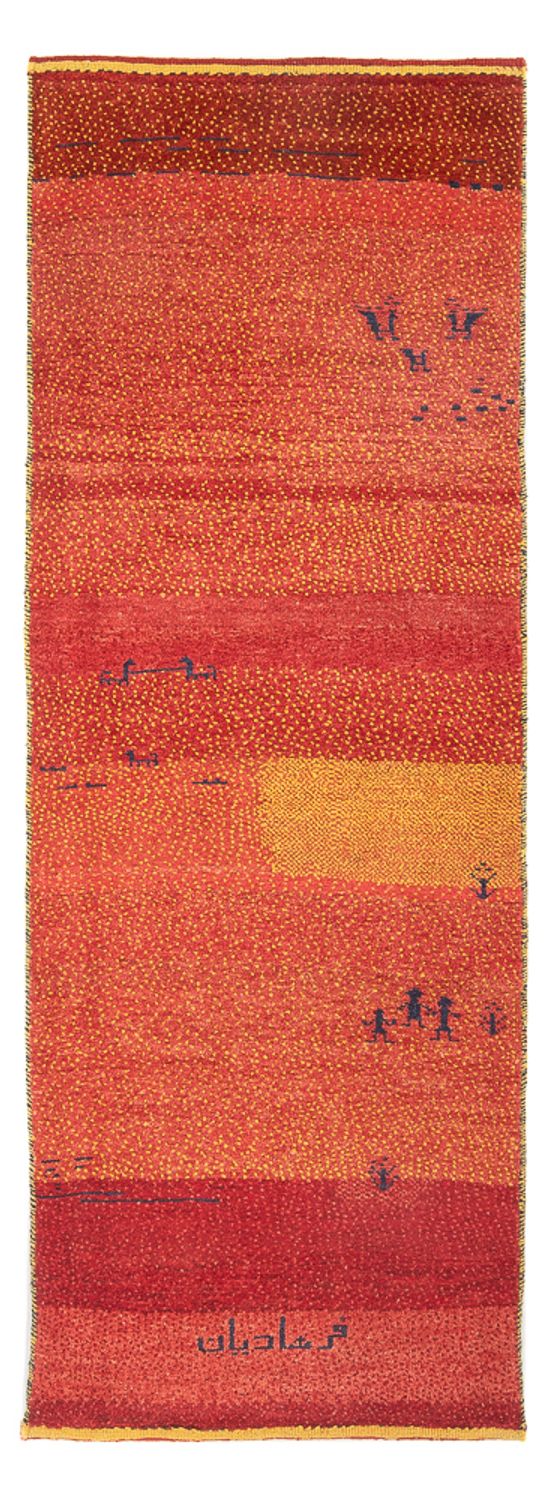 Persisk Gabbeh Teppe 237x84cm - Perserteppich Wollteppich