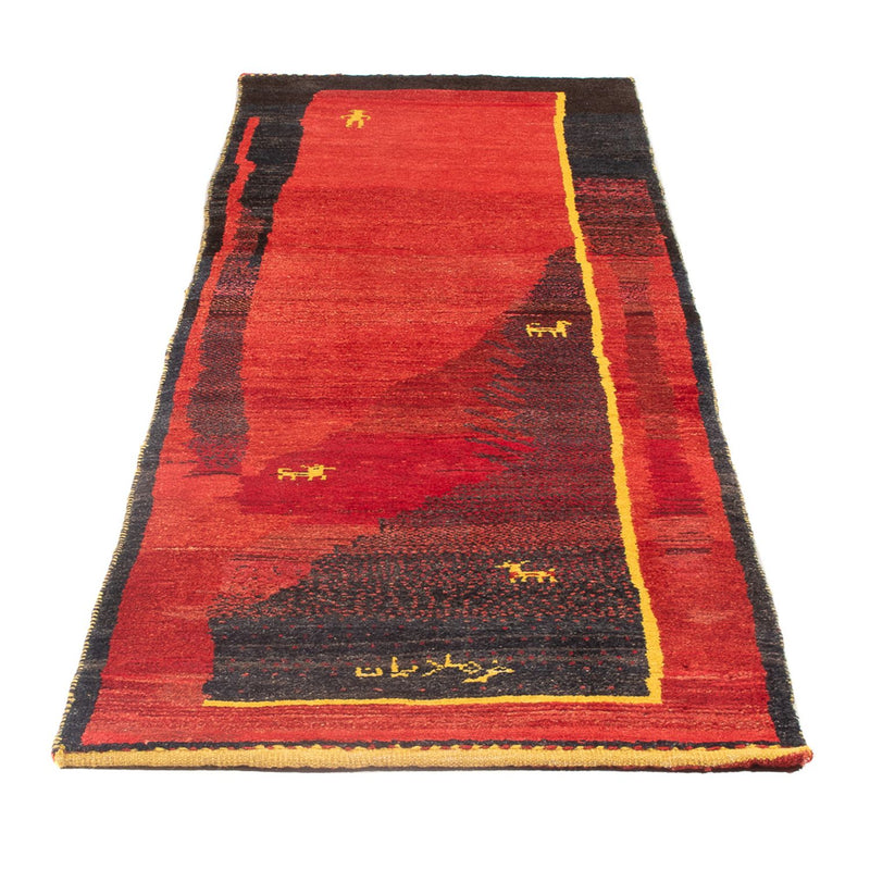 Persisk Gabbeh Teppe 73x230cm - Perserteppich Wollteppich
