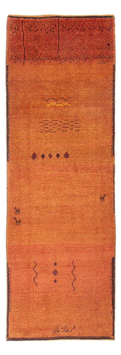 Persisk Gabbeh Teppe 87x247cm - Perserteppich Wollteppich