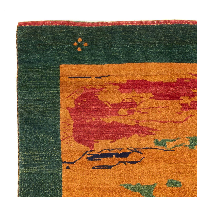 Persisk Gabbeh Teppe 163x207cm - Perserteppich Wollteppich
