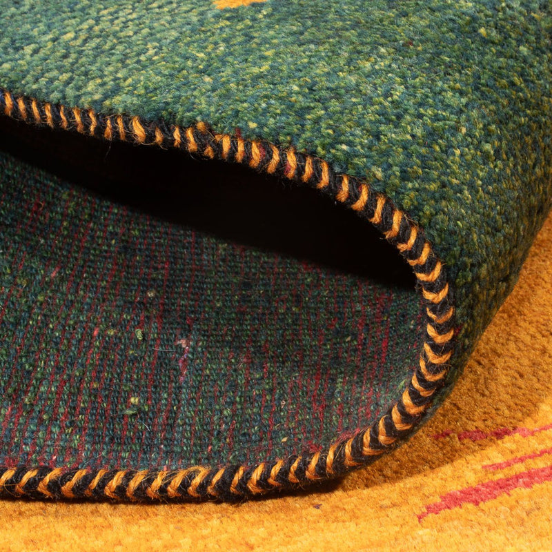 Persisk Gabbeh Teppe 163x207cm - Perserteppich Wollteppich