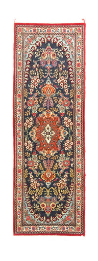 Løper Persisk teppe - Ghom - 159 x 49 cm - blå – product image