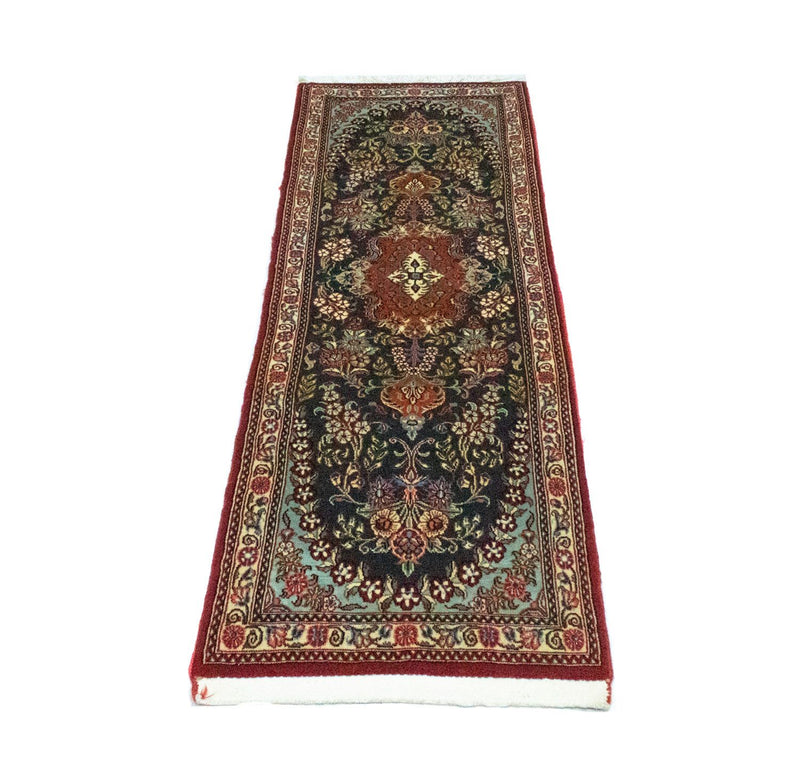 Løper Persisk teppe - Ghom - 159 x 49 cm - blå