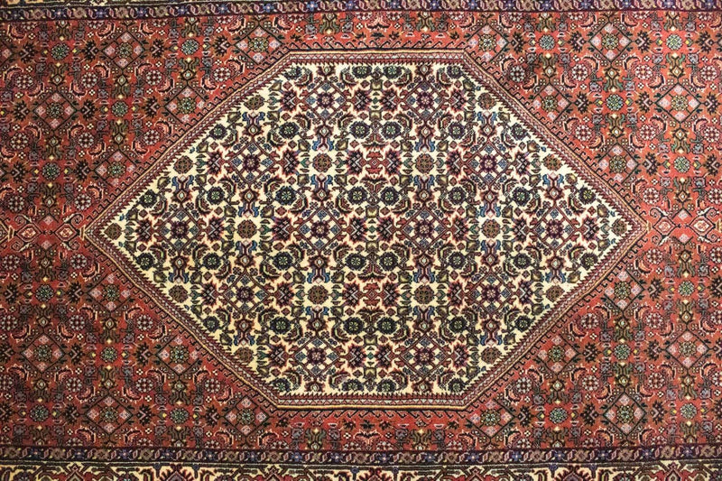 Løper Persisk teppe - Bijar - 320 x 90 cm - rød