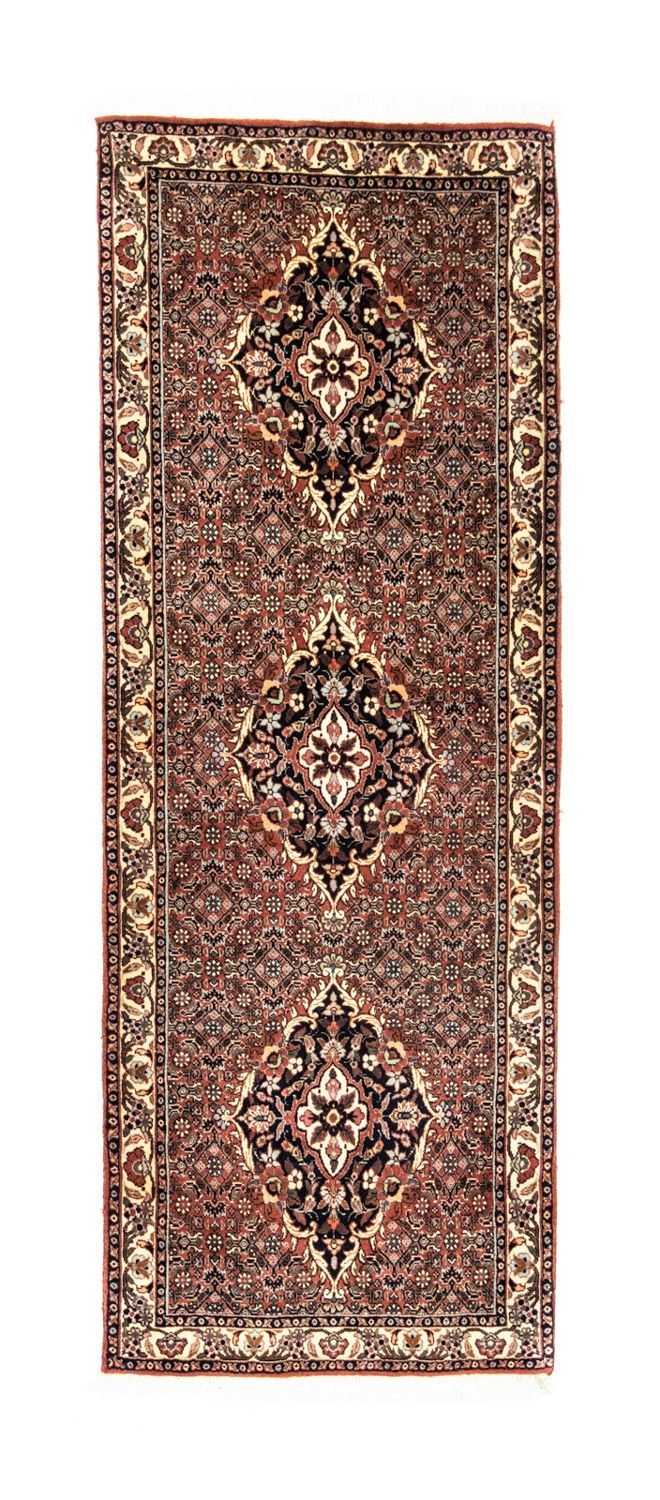 Løper Persisk teppe - Bijar - 190 x 72 cm - brun