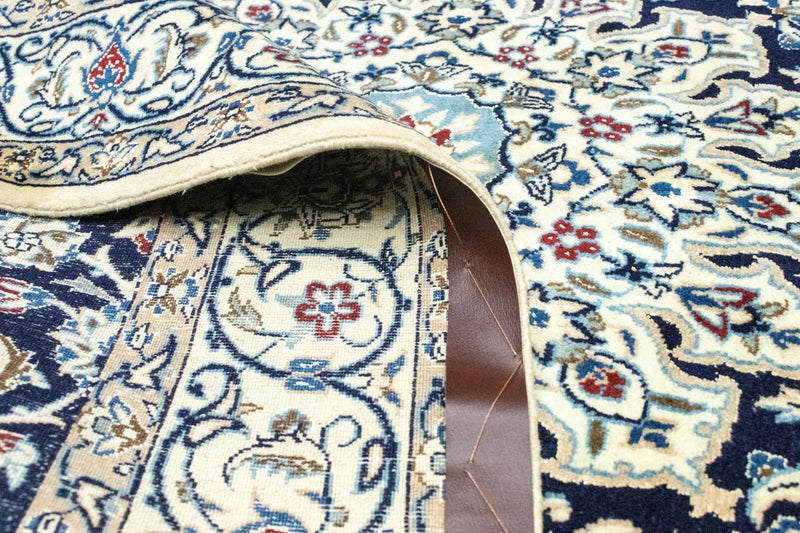 Persisk teppe - Nain - 215 x 130 cm - mørkeblå